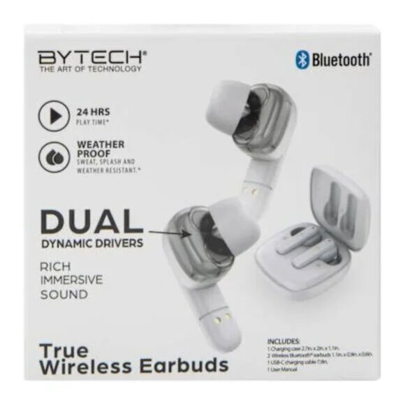 NWB Wireless Earbuds24hr Battery, Deep Bass